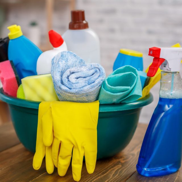 Concept for home cleaning services